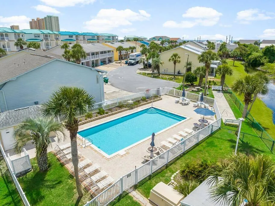 New! Steps To White Sand Beaches! Pool & Grill! 2Br 2Ba Panama City Beach United States