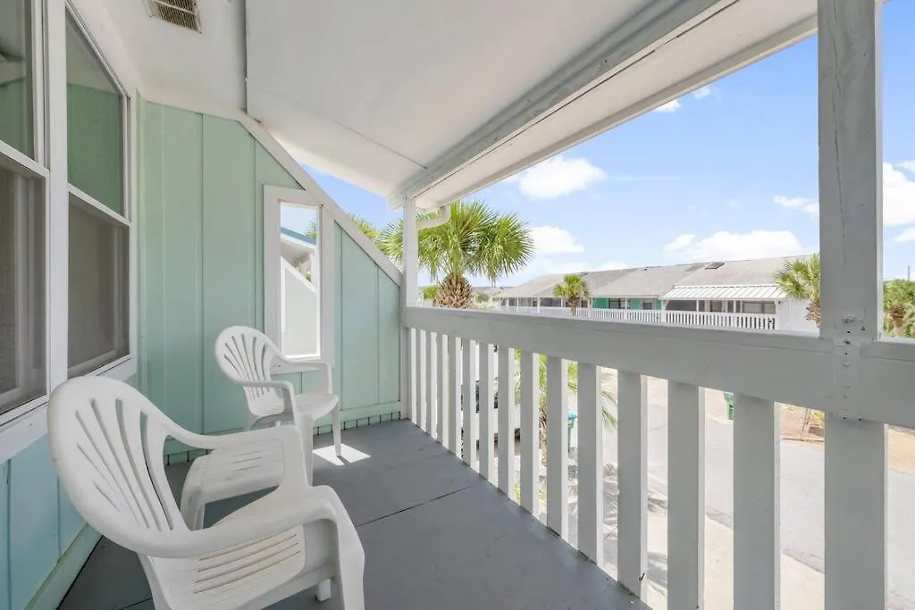 New! Steps To White Sand Beaches! Pool & Grill! 2Br 2Ba Panama City Beach